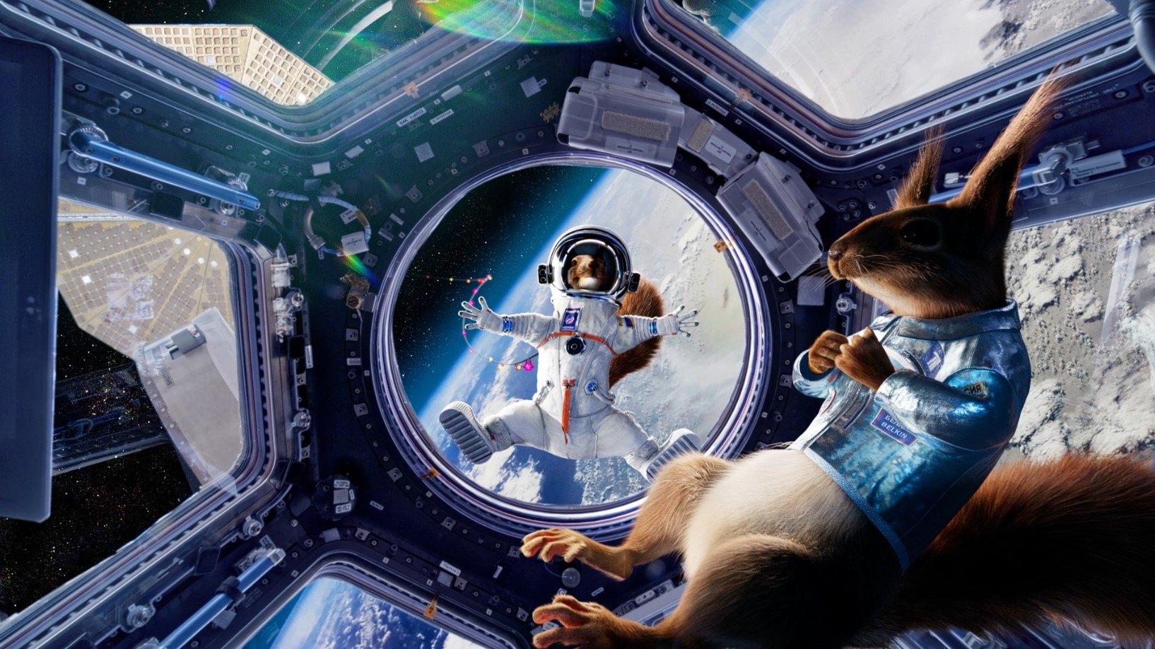 Новогодние заставки Первого канала 2024